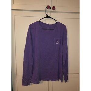 purple ivory ella tee